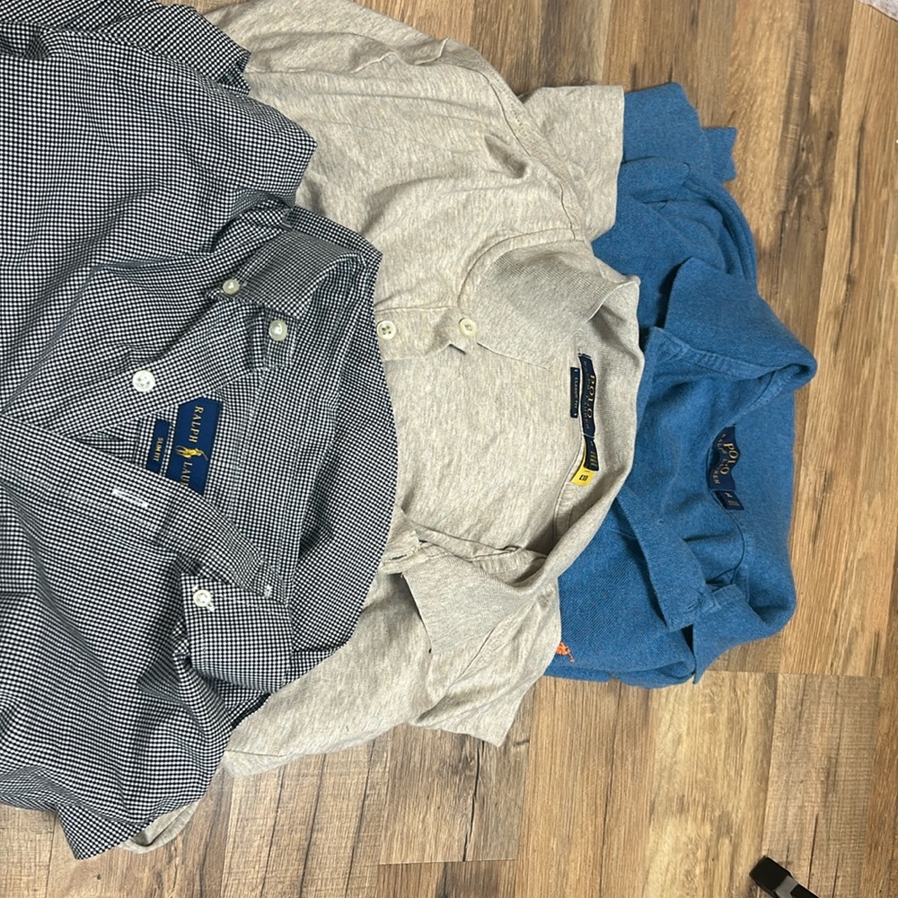 ralph lauren men polo shirts long sleeve collared